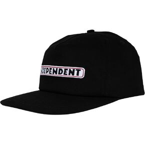 INDEPENDENT Unisex Unstructured Bar Logo Snapback Skate Hat
