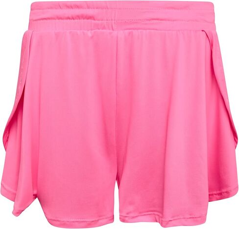 شورتات الدلفين الفاتحة لـ RBX Girls - 2 Pack Athletic Performance Shorts Flutter Flutter Flutter for Girls (الأحجام: 4-16) in Kuwait