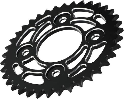 Motorcycle 420 37T Rear Chain Sprocket CNC for Grom MSX 125 MSX125 Black in Kuwait