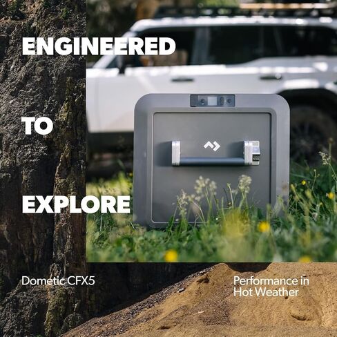 Dometic Portable Refrigerator and Freezer with ICE Maker, Powered by AC/DC or Solar in Saudi Arabia