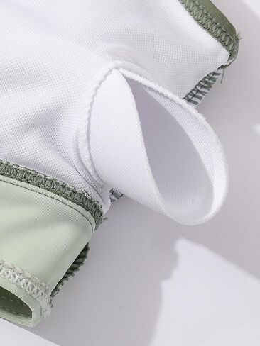 بنات 3 قطعة بدلة الاستحمام الأطفال بلوك عالي الخصر سبورت تانكيني in Kuwait