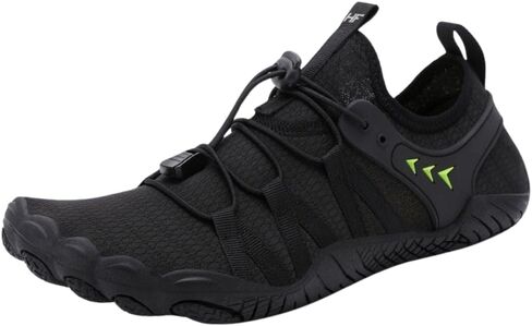 Hike Footwear Caspian Adventure Barefoot Shoes, Wide Toe Box, Non-Slip | Thin flexible sole, arch support & stability, breathable quick-dry lining, for hiking, water activities, jogging, gardening in Saudi Arabia