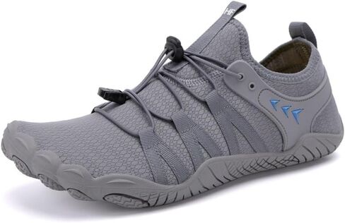 Hike Footwear Caspian Adventure Barefoot Shoes, Wide Toe Box, Non-Slip | Thin flexible sole, arch support & stability, breathable quick-dry lining, for hiking, water activities, jogging, gardening in Saudi Arabia