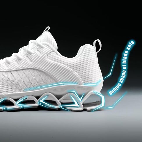 Men's Running Shoes Blade Tennis Walking Casual Fashion Sneakers Breathable Non Slip Gym Sports Work Athletic Trainers in Saudi Arabia