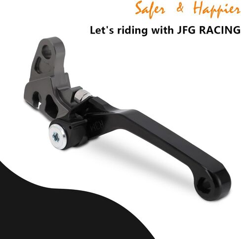 JFG سباق الدراجات النارية رافعة الفرامل رافعة طي CNC لـ KLX 110 KLX110 KLX110L 2010-2023 أسود in Kuwait
