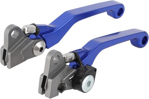 Dirt Bike Brake Clutch Lever Pivot Levers Adjustable CNC for PW50 PW 50 1981-2025 Motorcycle Blue in Kuwait