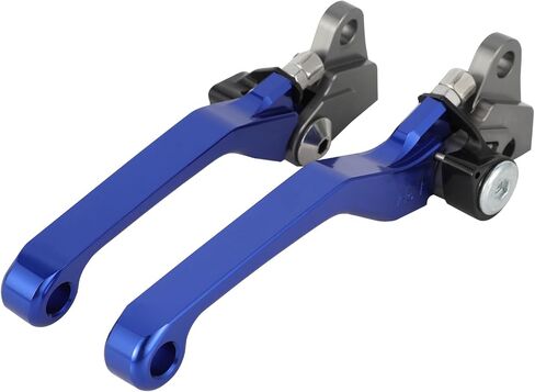 Dirt Bike Brake Clutch Lever Pivot Levers Adjustable CNC for PW50 PW 50 1981-2025 Motorcycle Blue in Kuwait
