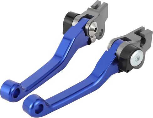 Dirt Bike Brake Clutch Lever Pivot Levers Adjustable CNC for PW50 PW 50 1981-2025 Motorcycle Blue in Kuwait