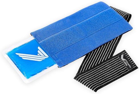 Gel Ice Packs for Injuries Reusable (2 Pack) 9.5" x 4.5" – HSA FSA Eligible Gel Cold Packs by Kinetic Labs – Flexible & Soft Packs for Knee, Shoulder, Back (Regular) in Saudi Arabia