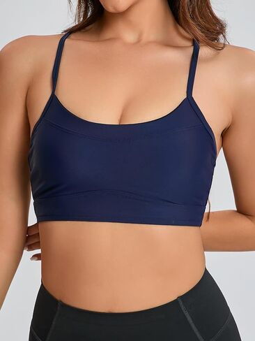 Women Swim Bra for Under Swim Shirt Straps Swim Tops Bathing Suit Tops Only Bikini Tops in Saudi Arabia