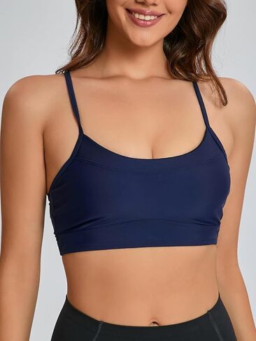 Women Swim Bra for Under Swim Shirt Straps Swim Tops Bathing Suit Tops Only Bikini Tops in Saudi Arabia