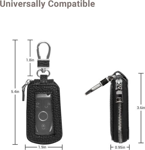 Yuoyar Premium Leather Key Key Fob - حامل مفتاح السيارة العالمي in Kuwait