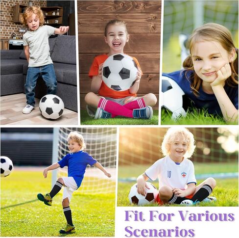 Ysense Kids Soccer Socks for Girls Boys ، Long Cotton Youth Football Knee High Athletic Tube Tube Sockings for School in Saudi Arabia