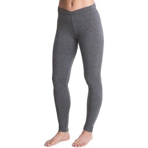 Cuddl Duds Toftwear للسيدات مع Legging Legging ، ونقمة فائقة ، وخفيفة الوزن ، ومثالية للراحة اليومية ، والفحم هيذر ، X-Small