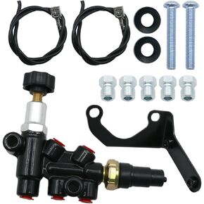 260-13190 Combination Proportioning Valve Kit, Universal Adjustable Knob Proportioning Valve and Mounting Bracket Replacement for Wilwood Style, Replaces 260-11179