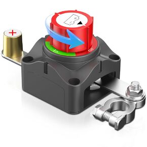 Top Post Batter Batchonnect Disconnect Switch 12V إيجابي على/إيقاف تشغيل الشقوق قطع مفتاح القتل للسيارات والمركبات و RVs والقوارب