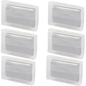Clay Bar 6 Pack with Storage Box, Premium Grade Clay Bar Kit, Removes Car Contaminates for Auto Detailing (Blue)