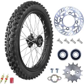 2.75x17 70/100-17 إطارات العجلات الأمامية حافة الأنبوب الداخلي لـ 110cc 125cc 140cc 150cc ssr motorsports sr150 taotao db17 db27 apollo klx140r kx85 kx80 baja motorsports dr90 irt pot