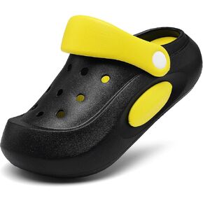 Boys Girls Garden Clogs Water Shoes - Slip On Toddler Sandals for Toddler/Little Kids | Lightweight Non-Slip Beach Pool Shoes, Easy On/Off Comfort for Outdoor Play