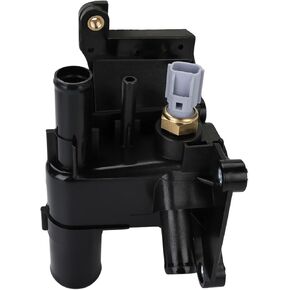 Engine Coolant Water Outlet Thermostat Compatible with Mazda 3 2006-2013 Mazda 5 2008-2013 Mazda 6 2009-2013 Mazda CX-7 2010-2012 Replacement for LF941517Z LF9415179A LF94-15-17Z 902-690 902690