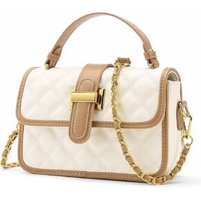 حقائب Gaekeao Crossbody للنساء العصرية مربعة حقيبة يد مربعة
