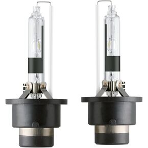 for 2002 2003 2004 Mini Cooper S HID Headlights Low Beam with D2R Xenon Bulbs Only, OEM 35W 4300K D2RC1 Replacement, 6000K Cool Bright White New Dipped Lights, 2-Pack
