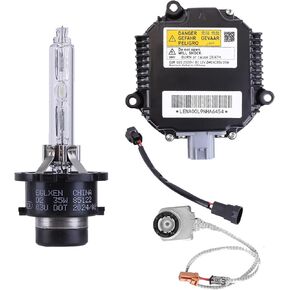 وحدة التحكم في الصابرة HID HID HID HED مع INGITER & D2S BULB لنيسان Altima 350Z ، Infiniti G35 G37 FX35 QX56 QX70 ، Murano Rogue ، يحل محل 28474-89904،28474899