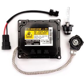 DDLT003 Xenon HID Headlight Ballast Control Unit with Igniter and D4S Bulb Compatible with Lexus IS250 GX460 ES350 GS300 GS350 RX350, Toyota Prius, Solara, Venza Replaces KDLT003 85967-5202