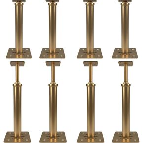 8 PCS House Floor Jacks Post Pole for Leveling, 11" - 16" Height Range, 4 ton Min and Max Height Capacity, Galvanized