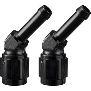 EVIL ENERGY 6AN Female to 3/8" Barb Hose Fitting Straight Swivel 2PCS