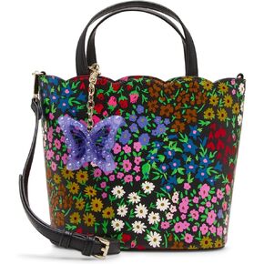 Betsey Johnson Secret Garden Scalloped Shopper