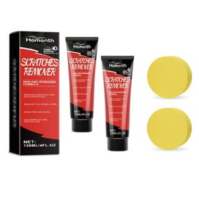 2 PCS Car Scratch Repair Paste, Car Paint Scratch Repair Polishing Wax,Nano Sparkle Cloth for Car Scratchess,Car Scratch Remover for Vehicles, Scratch Remover Kit, Scratch Repair Wax for Car