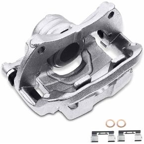 A -Premium Disc Brake Assembly مع شريحة متوافقة مع طرز كاديلاك المختارة - ATS 2013 2014 2015 2017 2017 2018 - جانب الجبهة اليمنى.