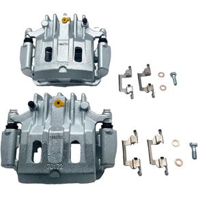Rear Left Right Brake Calipers With Bracket 18B4752 18B4753 For Ford 2000-2005 Excursion, F-250 F-350 Super Duty 2000 2001 2002 2003 2004