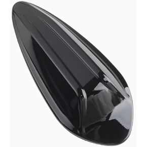 Car Shark Fin Antenna Cover Radio Signal Base Sticker for BMW (B# MODLE-Black)