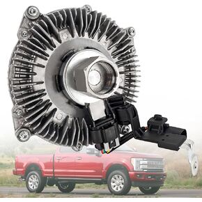 BC3Z8A616D Engine Cooling Fan Clutch Compatible with Ford F-250 F-350 Super Duty 2011-2019, F-450 F-550 Super Duty 2011-2018, F-650 F-750 2016-2018 6.7L V8 Cooling Fan Clutch BC3Z8A616D BC3Z8A616CC