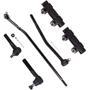 SCITOO 6PC SET SET SETENCE CENTER CENTER LINK RID ROD ROD TIE TIE ROD ALD ALDEVE FOR FORD E-150 E-150 Club Wagon E-150 ECONOLINE E-150 ECONOLINE CLUG DS1286 ES3203L ES3342R ES2079S