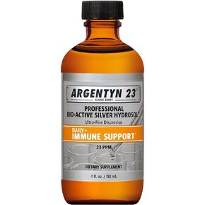 Argentyn 23 هيدروسول الفضة البيولوجية المهنية للدعم المناعي-الفضة الغروية ، 23ppm ، 4oz (118 مل)-تويست أعلى
