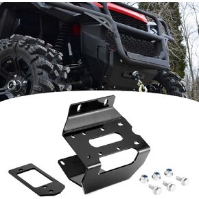 Wsays Winch Mounting Plate Compatible with Honda Pioneer 1000/1000-5 1000-6 2016-2025 All Models