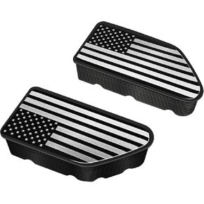 2PCS Bed Bed Rail Courge Coves for GMC Chevy Silverado Sierra 1500 （2019-2024） ، GMC Sierra 2500 3500HD （2020-2024） ، Fruck Hope Caps Caps Bed Railes Covers (Black)