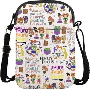 حقيبة رسول مستوحاة من Hocus مستوحاة من Hocus Witch Lover Crossbody Bag Witch Sisters هدية هدية هدية هدية هالوين