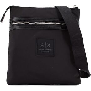 Armani Exchange Black Edition Flat Crossbody