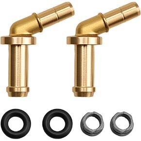 LR049990 Thermostat Water Outlet Tube Connector Kit Fits for Jaguar XJ Land Rover Replace Number LR049989 LR045237