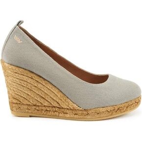 Viscata Marquesa Espadrille Canvas Wedges Spain Handmade 3 ½" Heel Women's Pumps with Breathable Organic Cotton Canvas and 100% Natural Jute Midsole for All Occasions: Casual, Work, Party in Saudi Arabia
