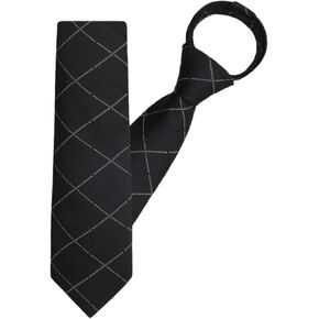 Pre-tied Ties for Boys Kids, Adjustable Boys Tie Zipper Tie for Uniforms Wedding School Party Celebration Cosplay in Kuwait