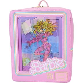 حقيبة ظهر صغيرة ثلاثية العدسات من Loungefly Barbie للذكرى السنوية الخامسة والستين لباربي