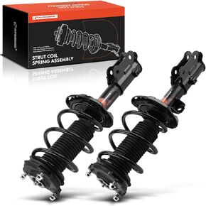 A-Premium Front Complete Strut و Coil Spring Assembly متوافق مع Kia Forte 2019 2020 2021 ، 2.0L ، 2-PC Set