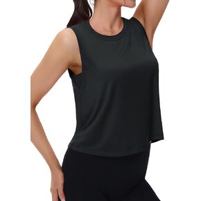 Magcomsen Women's Orching Tank Tops محصول بلا أكمام رطوبة رياضية