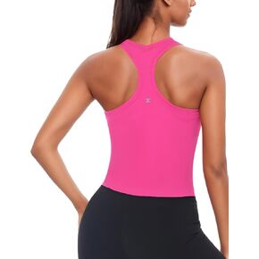 قم بتصميم دبابات تجريب Racerback للنساء قمم الصالة الرياضية بلا أكمام