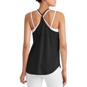 G4Free Womens Muscle Workout Tank Top Lightweight Athletic Gym Tops Fast Dry Racerback Running Tanks in Kuwait